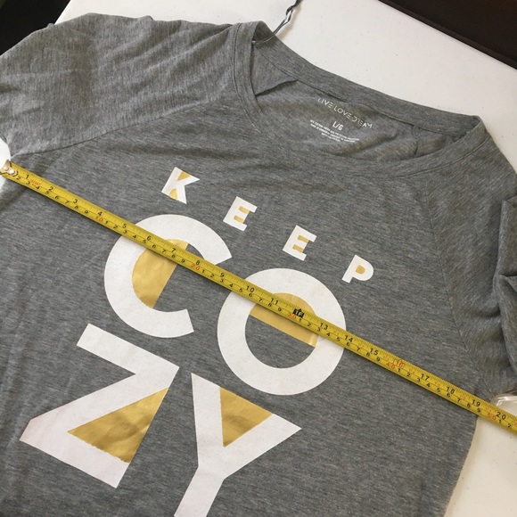 Aeropostale Cozy Top, Grey, YLg - Picture 7 of 9